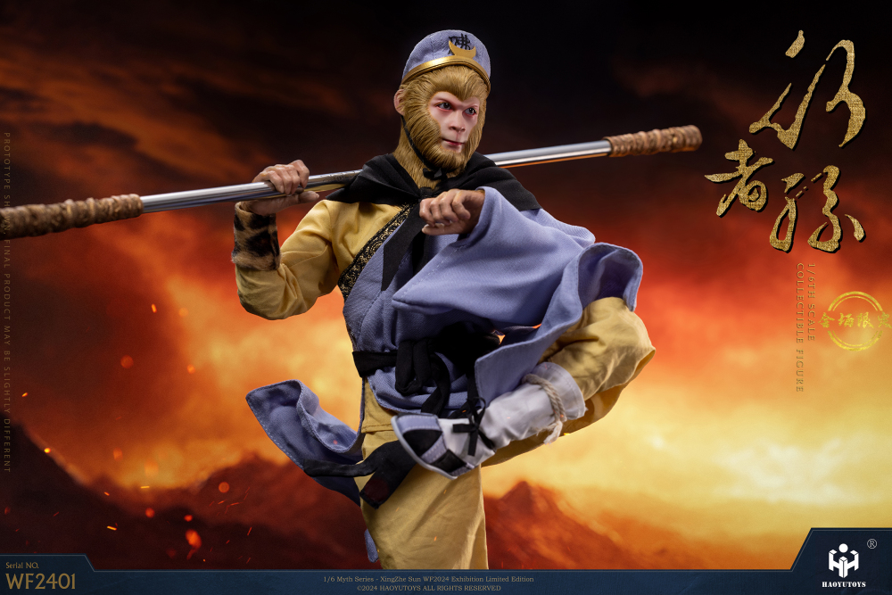 HAOYUTOYS 新品：1/6 神话系列 — 行者孙 WF2024会场限定款  (NO:WF2401)