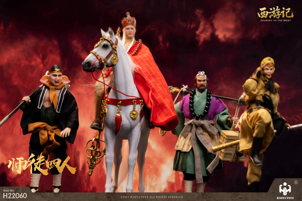 HAOYUTOYS 新品：1/12 神话系列-西游记 通天河典藏版 可动人偶