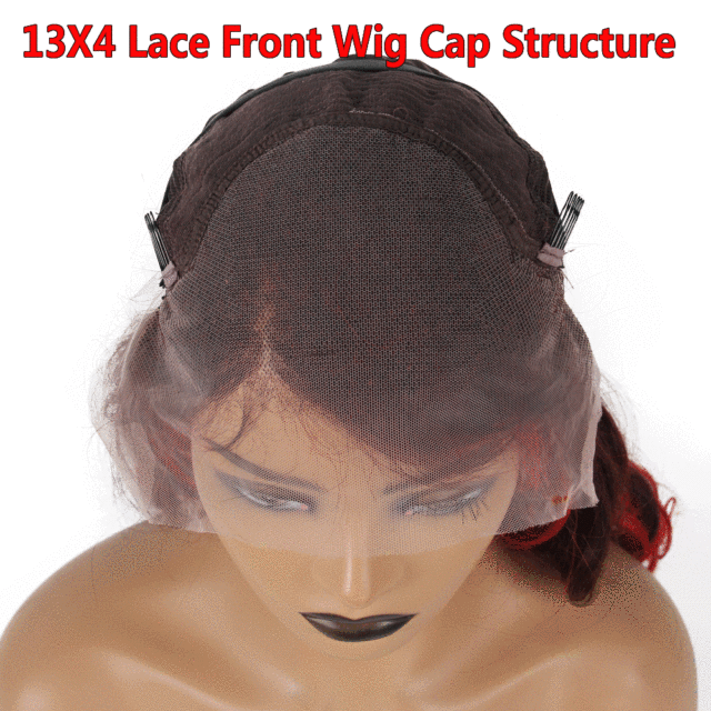 Transparent Lace Front Wigs Virgin Human Hair Pre plucked Natural Hairline Invisible Lace for Straight Hair
