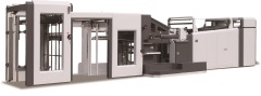 Double cardboard laminating machine