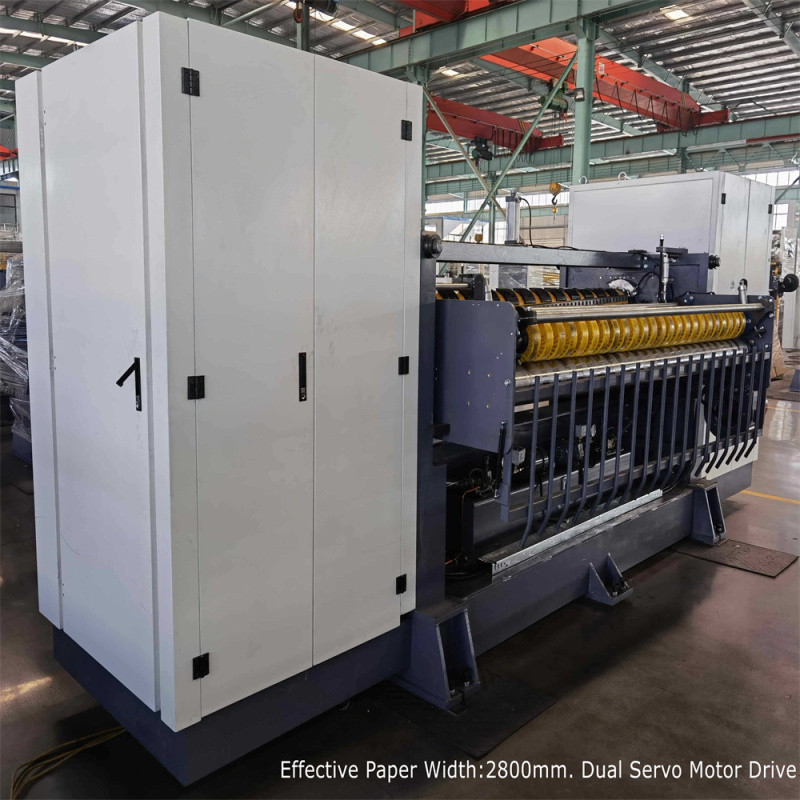 NC Helical Blade Cut-off Machine