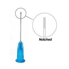 *Dental Irrigation Needle Tips 30Ga Yellow Notched Endo Syringes 100Pcs /Bag