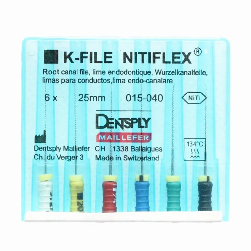 DENTSPLY KFILE NITIFLEX NiTi Dental Endodontic Files