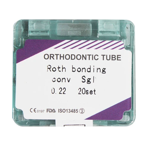 *Dental Orthodontic Bonding Buccal Tube Convertible Roth/MBT 0.022 1st Molar 20sets/box