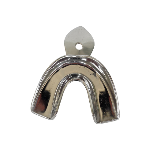 **Dental Stainless Steel Non-Perforated Impression Trays Autoclavable Set