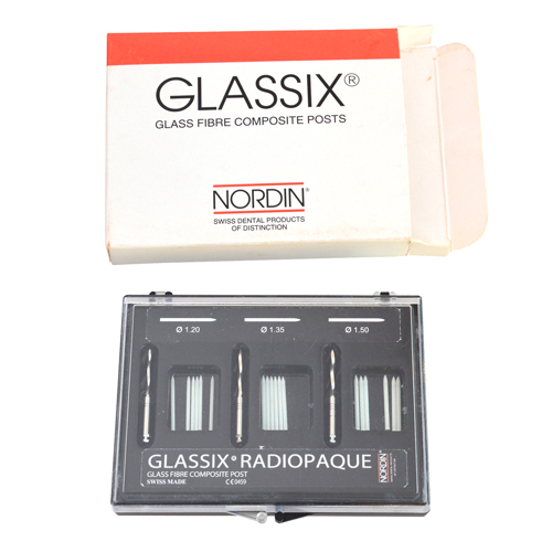 ***GLASSIX GLASS FIBER COMPOSITE POSTS SWISS High Intensity Resin Straight Nordin