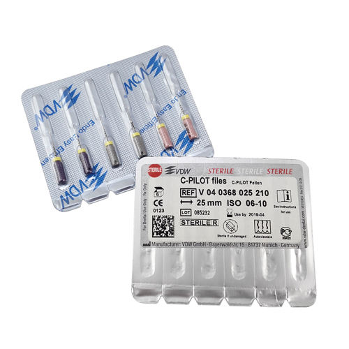 VDW STERILE CPILOT Files For Probing in Calcified Root Canals