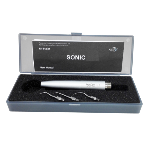 *MacDent SONIC Dental Hygienist Air Scaler Handpiece B2/M4+ 3 Tips SJ1 SJ2 SJ3