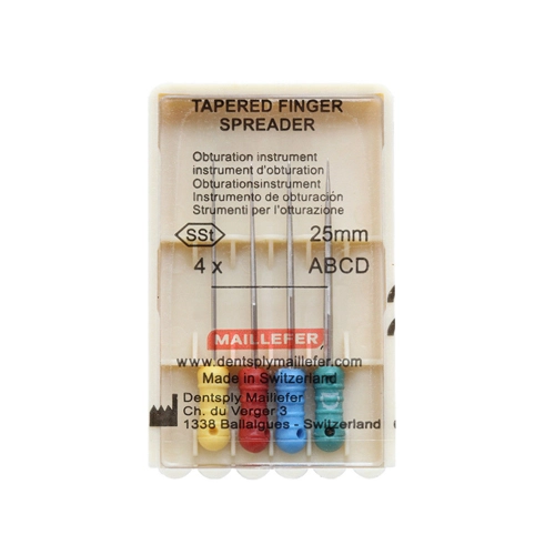 DENTSPLY TAPERED FINGER SPREADER ABCD Dental Endodontic Endo Root Canal
