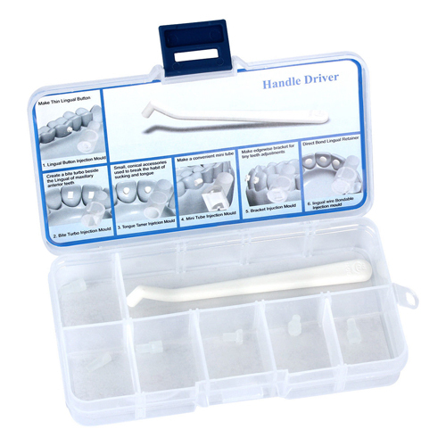 ****Dental Mini Quick Built Aesthetics Lingual Orthodontic Accessory Injection Mould