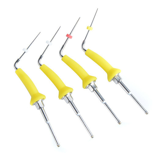 *4pcs Denjoy Heated Tip Dental percha Gutta Pen Plugger Needles Endo Obturation