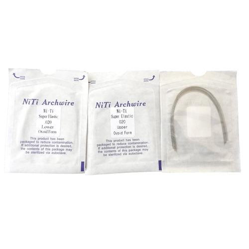 `Dental Orthodontic Super Elastic Wire Ovoid Form Niti Arch Wires