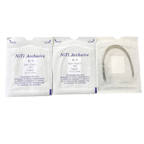 `Dental Orthodontic Super Elastic Wire Ovoid Form Niti Arch Wires