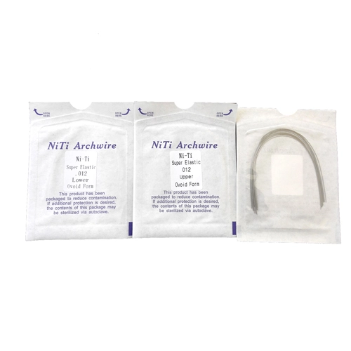 `Dental Orthodontic Super Elastic Wire Ovoid Form Niti Arch Wires