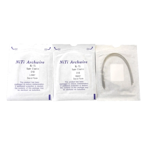 `Dental Orthodontic Super Elastic Wire Ovoid Form Niti Arch Wires