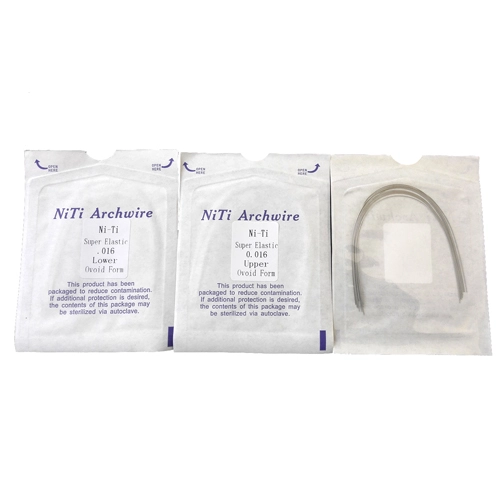 `Dental Orthodontic Super Elastic Wire Ovoid Form Niti Arch Wires