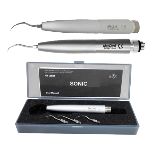 *MacDent SONIC Dental Hygienist Air Scaler Handpiece B2/M4+ 3 Tips SJ1 SJ2 SJ3