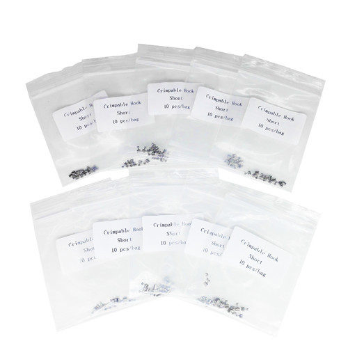 Dental Universal Short Type Orthodontic Crimpable Hook Stainless Steel