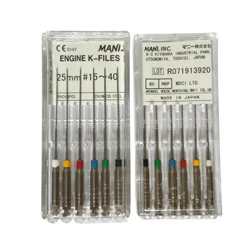 MANI Engine K-FILES Dental Endodontic SST Root Canal Rotary File