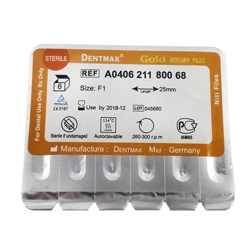 DENTMAX Dental Protaper Gold Endodontic Rotary Root Canal Files