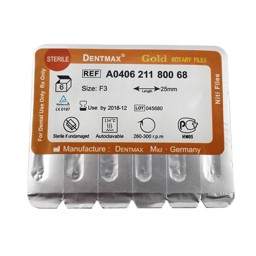 DENTMAX Dental Protaper Gold Endodontic Rotary Root Canal Files