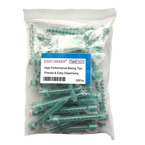 Dental 1:1 TEAL Impression Material Disposable Mixing Tips 50pcs/bag