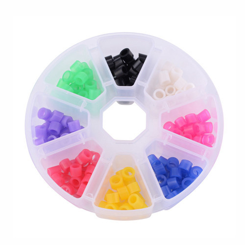 ****160 Pcs/Pack Dental Silicone Code Rings 8 color 20 pcs per color Instrument