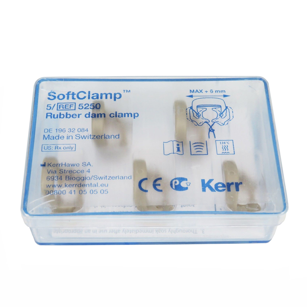 ****Dental Kerr Soft Clamp Universal Rubber Dam Sundries Molar Teeth Polymer