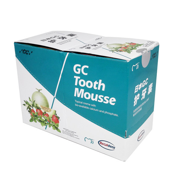 **Dental GC America Tooth Mousse 40g/35ml Multi Flavor 10Pcs/Box