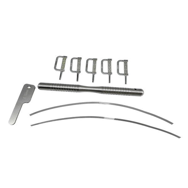 Dental interproximal Enamel Reduction IPR Contra Angle Strip 15-90HD + Handle