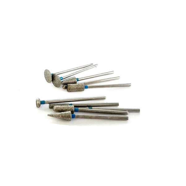 Tungsten Carbide Tungsten Steel Dental Burs Lab Tooth Dril 2.35mm 10Pcs/Set