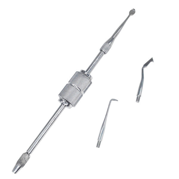 ****Dental Oral Crown Gun Remover Surgical Instrument with 3 Attachments