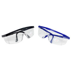 Protect Eye Safety Goggle Dental Anti-Fog Curing Light Glasses Frame Adjustment Black Blue