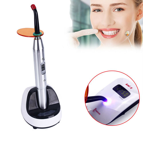 Dental Wireless LED Curing Light 1S Curing 2700 mw/CM2