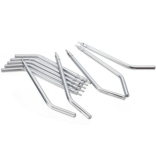 ****Dental Air Water Spray Triple Syringe Metal Nozzles Tips Tube Autoclavable 10pcs/Set