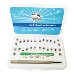 *Dental Orthodontic Roth Self-Ligating Bracket 0.022"- 3,4,5 Hook & Tool 7-7