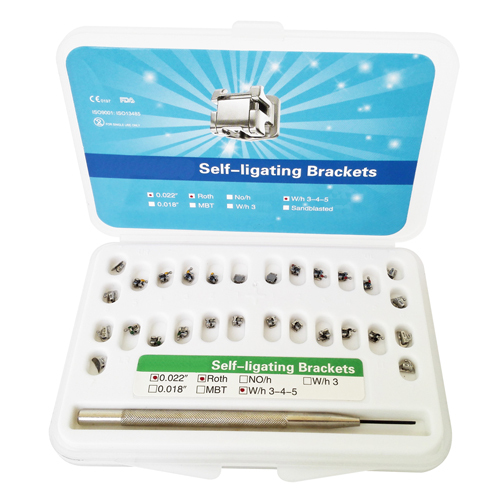 *Dental Orthodontic Roth Self-Ligating Bracket 0.022&quot;- 3,4,5 Hook &amp; Tool 7-7