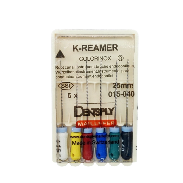 *DENTSPLY KREAMER Hand Use Dental Root Canal File Stainless Steel