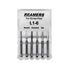 Dental Endodontics Reamers Stainless Steel L1-6 Drills Instrument For Screw Post