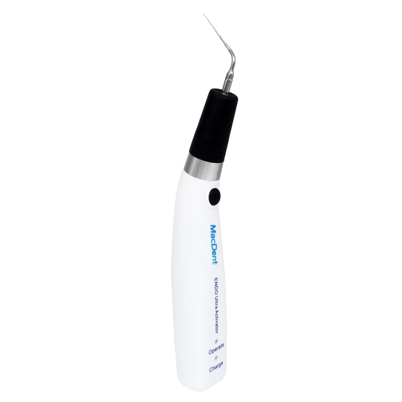 MacDent Dental Cordless Endo Ultra Activator Handpiece Endo Irrigator With 4 Tips & Wrench