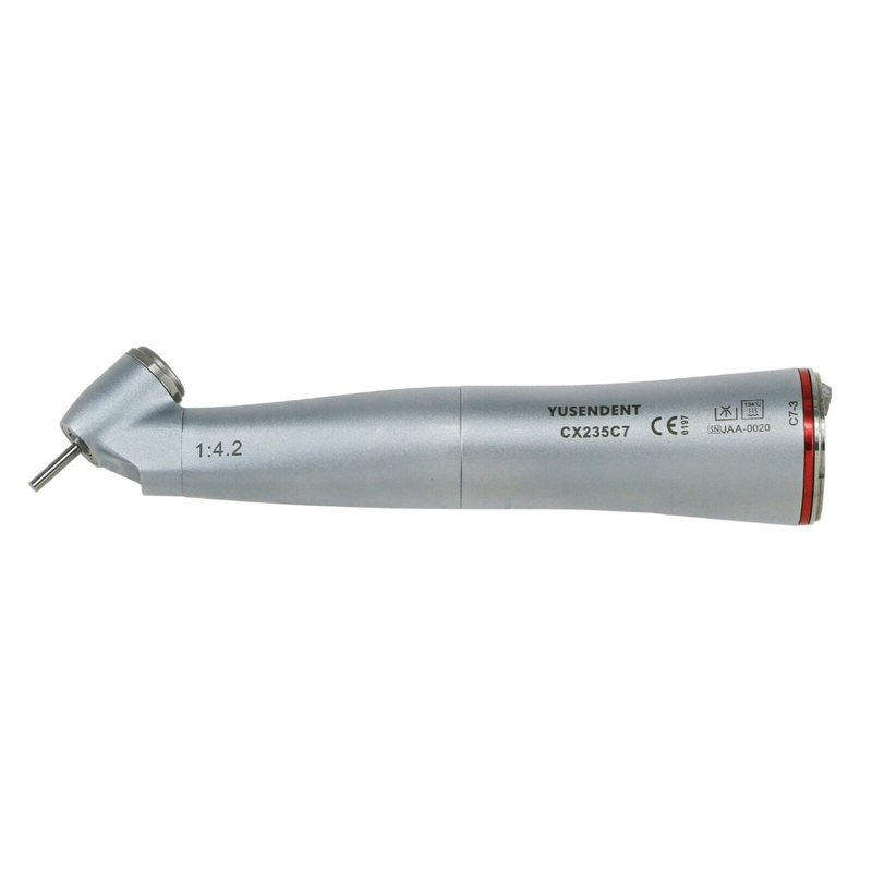 COXO YUSENDENT CX235 C7-3 1:4.2 Dental Fiber Optic 45° Surgical Contra Angle Handpiece
