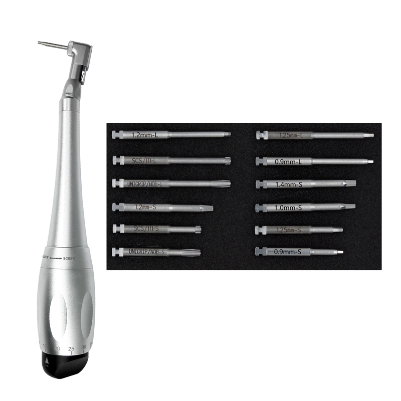 **Dental Instrument Implant Torque Control Wrench HEX ANTHOGYR Type With Spare Head