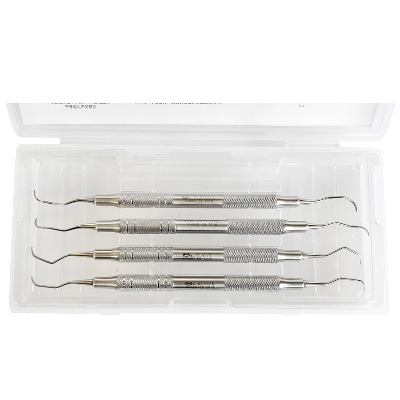 Periodontal Gracey Curettes Set of 4 Medical Dental Surgical Instruments Set