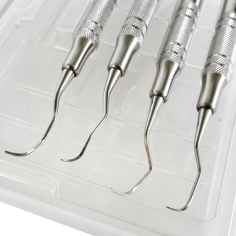 Periodontal Gracey Curettes Set of 4 Medical Dental Surgical Instruments Set