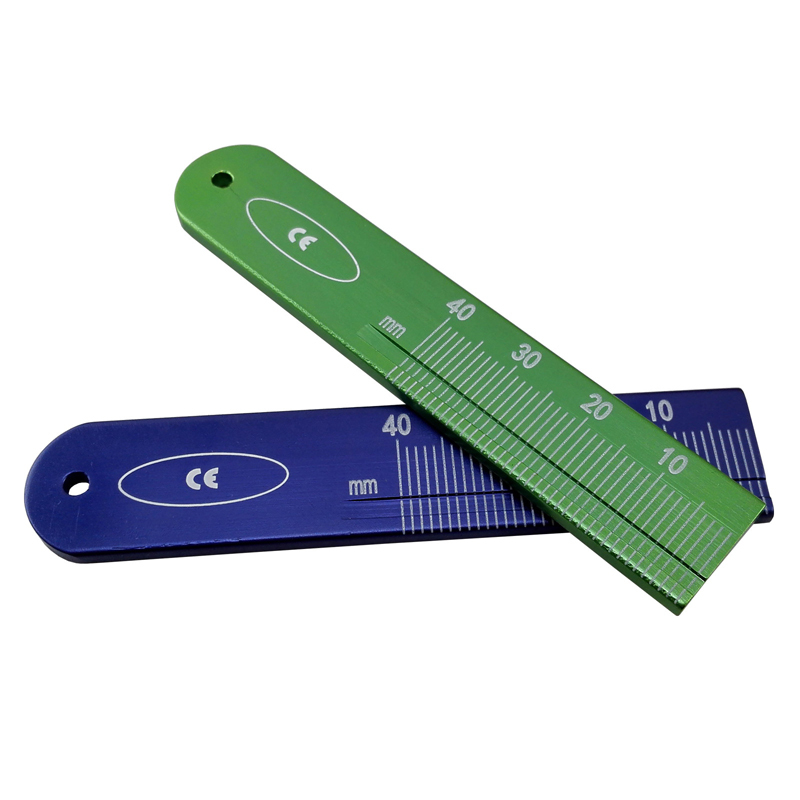 *Dental Endodontic Span Measure Scale&amp;Gutta Percha Point Ruler 0-40mm