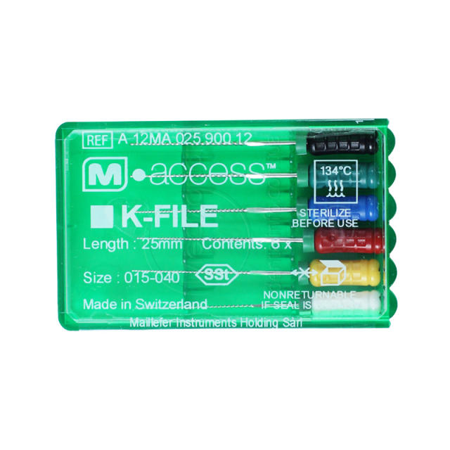 *Dentsply M.access KFile Dental Endodontics Hand Use Root Canal Files