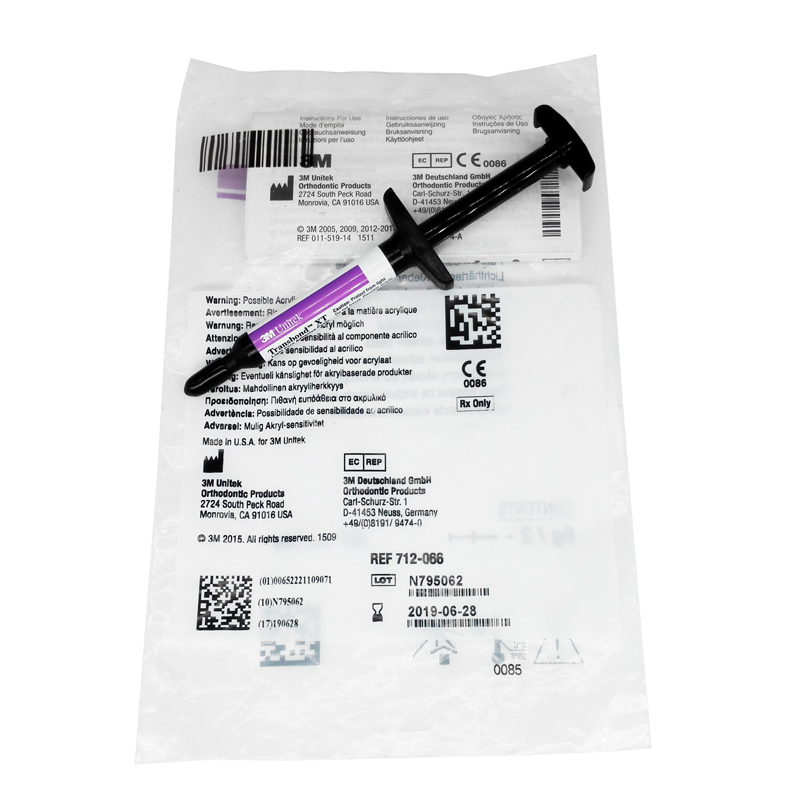 **3M TRANSBOND XT Light Cure Adhesive Paste Syringe 4g*2