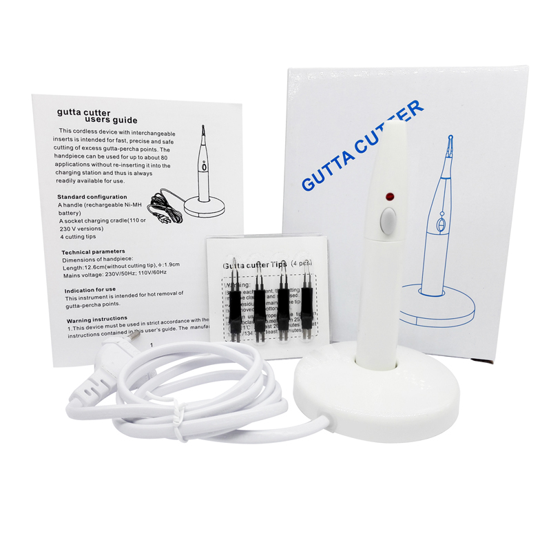 *Dental Cordless Gutta Percha Obturation Endo Tooth Teeth Gum Cutter & 4 Point Heated Tips