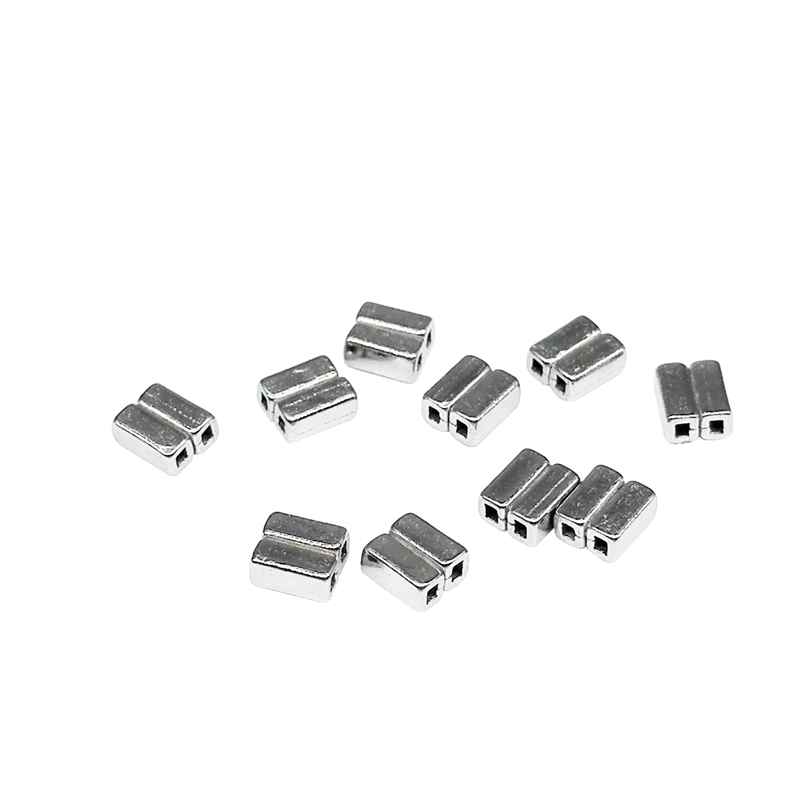 10Pcs/Bag EASYINSMILE Dental Crimpable Hook Stops Orthodontic Stop Curved Hook
