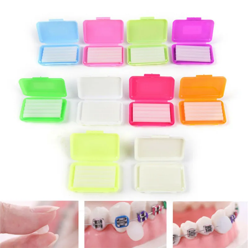 Dental Orthodontics Ortho Wax Fruit Scent Braces Gum Irritation